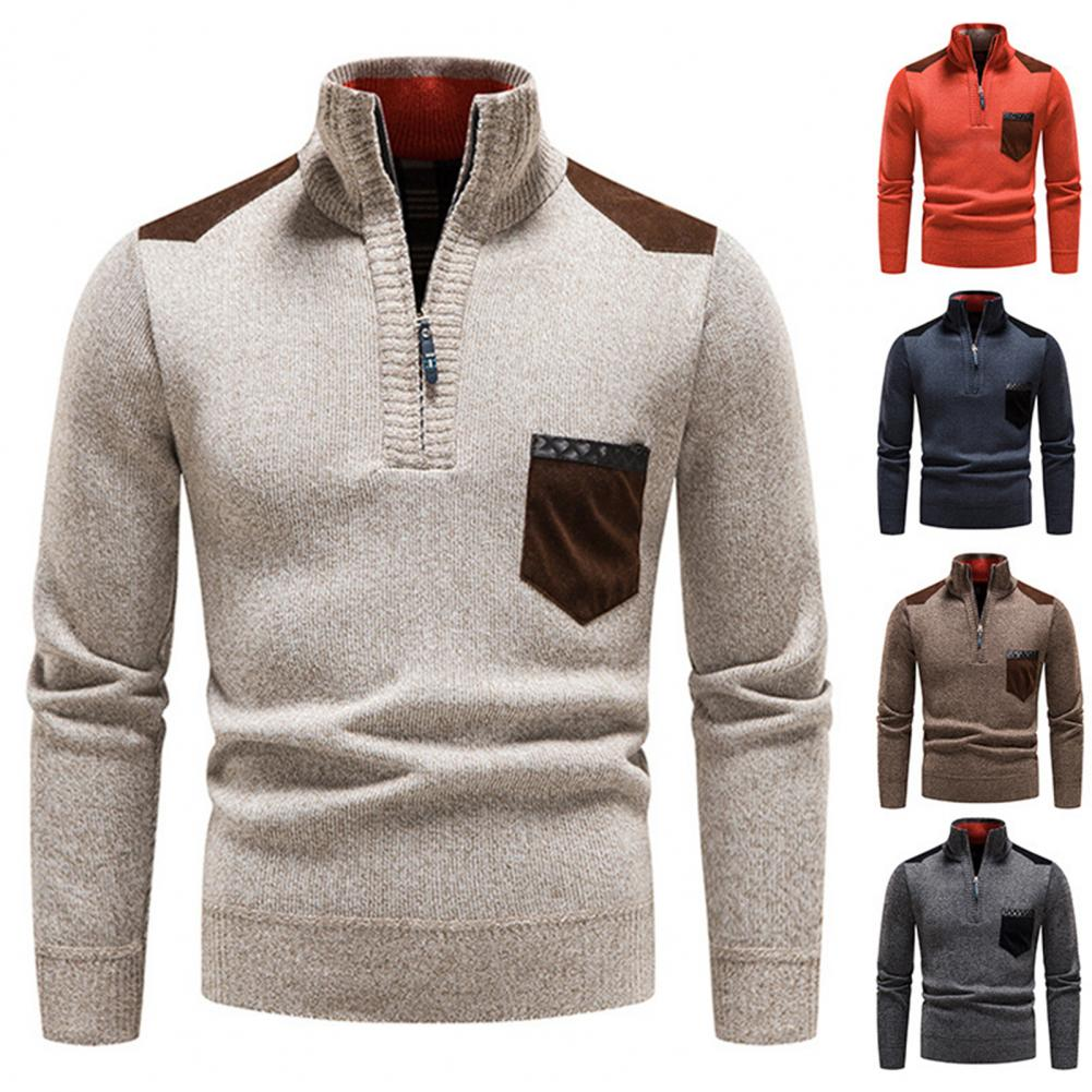 Heren Trui Merinowol Warm en Elegant
