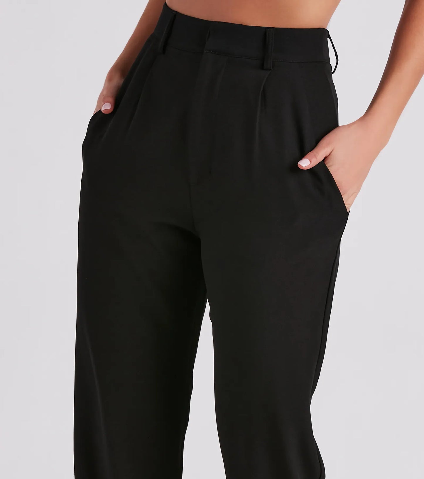Slanke Broek Moderne Pasvorm voor Vrouw