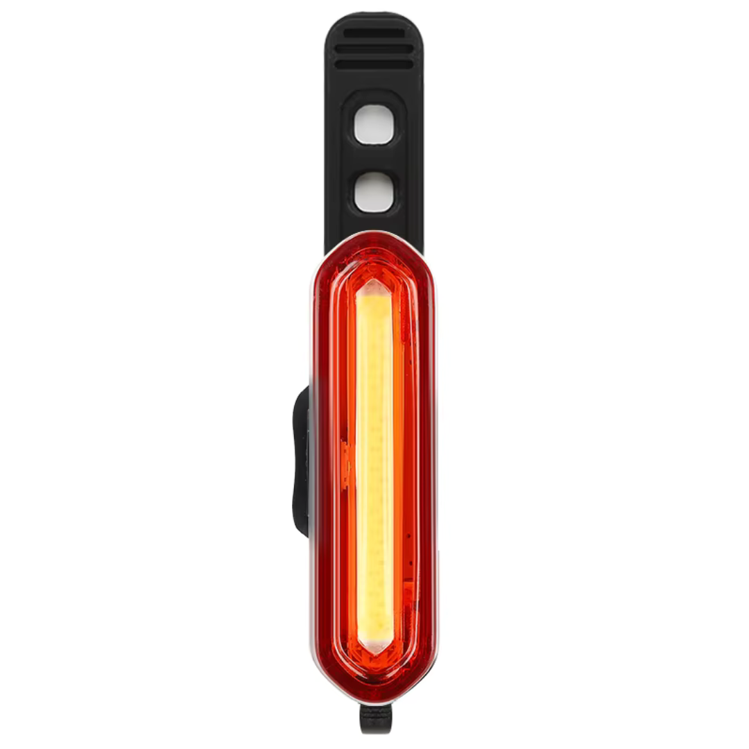 Compacte USB Fietsachterlicht met 200 Lumen & Stroboscoop – Veiligheidslicht voor Nachtritten, 4 Lichtmodi, Waterdicht IPX5