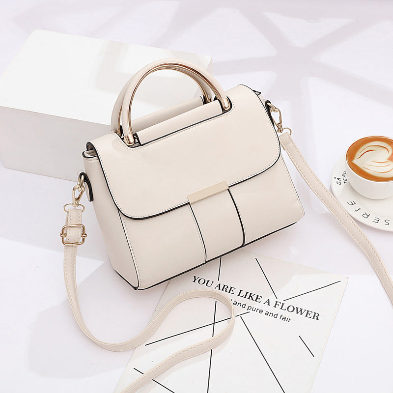 Dames Handtas Elegante Schouderband Leren Look