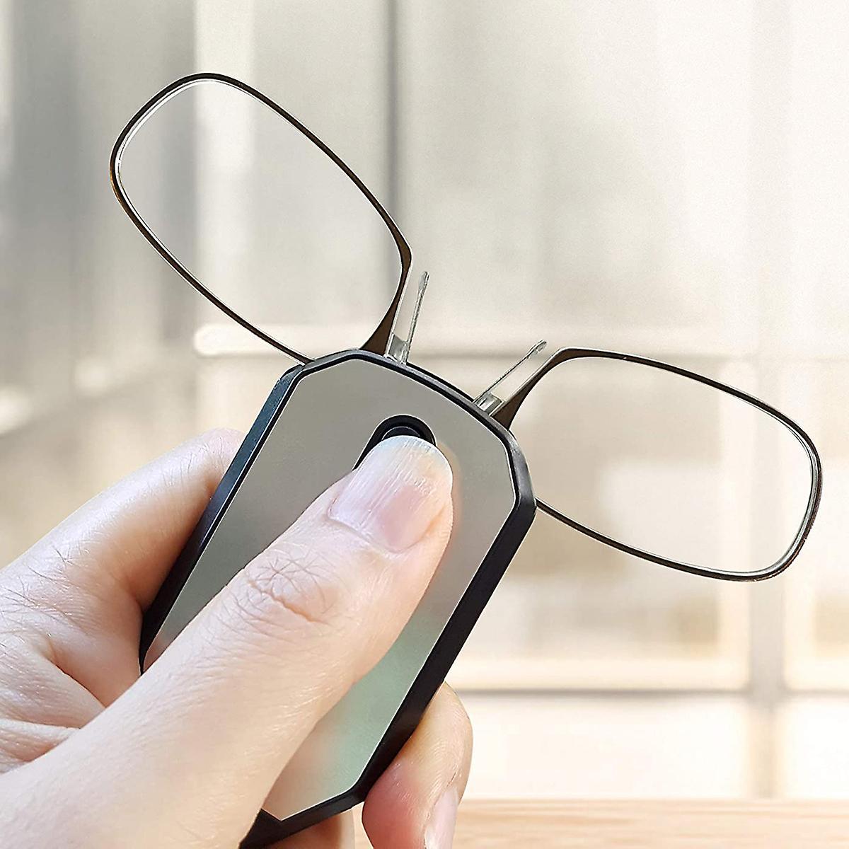 Leesbril Sleutelhanger Compact Flexibel Dun Design Inclusief Hoesje