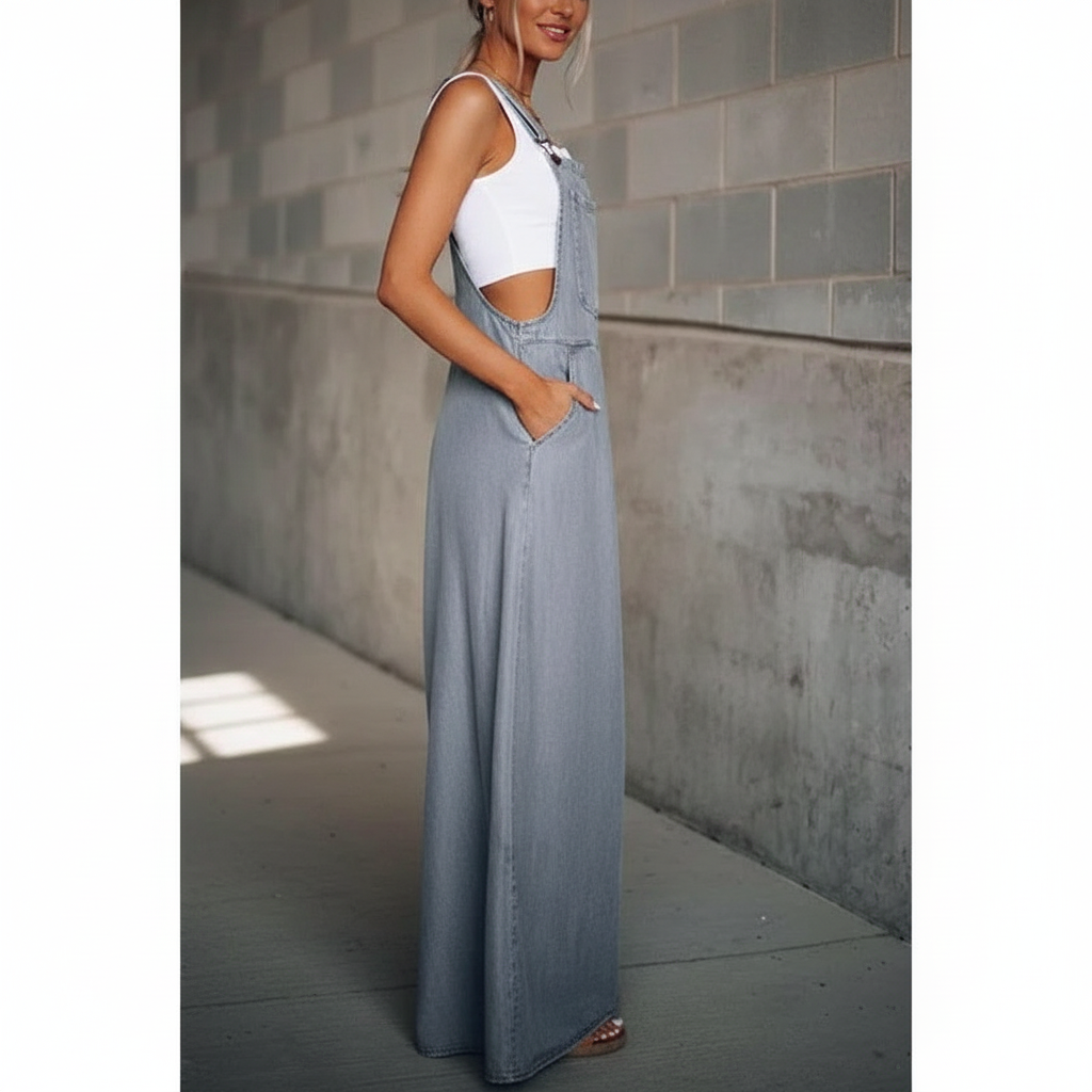 Dames Jumpsuit Wijde Pijpen Elegante Avondkleding