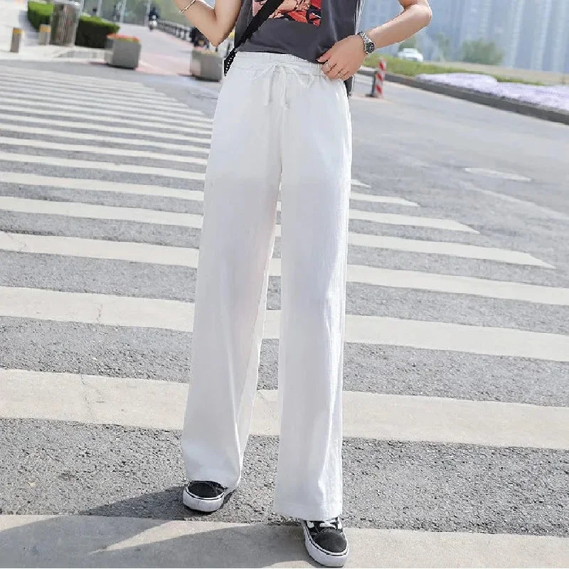 Zomerse Pants Lichte Comfortabele Mode Broek