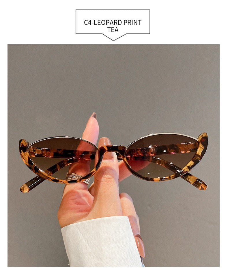 Dames Zonnebril Cat Eye Glazen Trendy Stijl