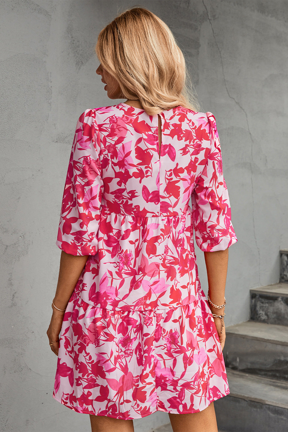 Zomerjurk Bloemenprint Vrouwelijke Jurk voor Zomer