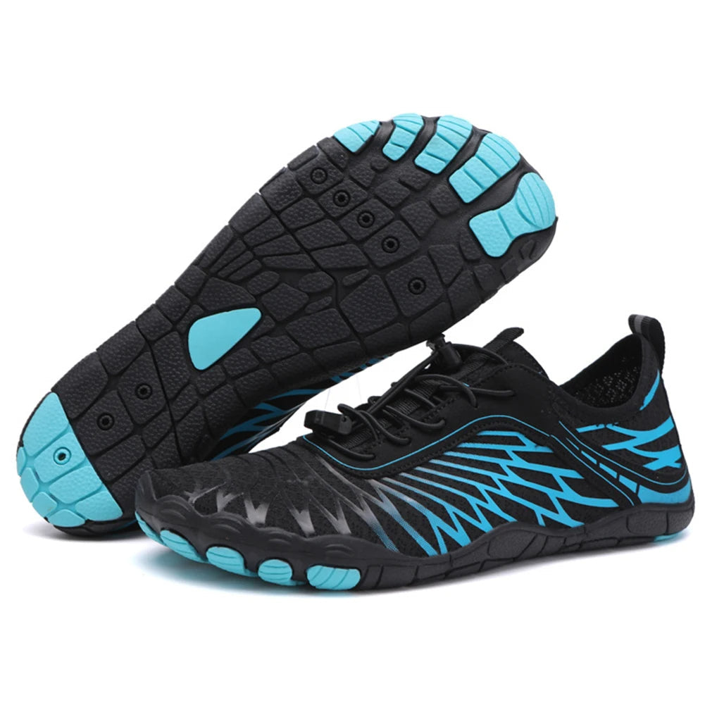 Sneldrogende Waterschoenen Dames Heren Ademend Mesh Anti-Slip Zool Zwemmen Strand Surf Yoga Watersport