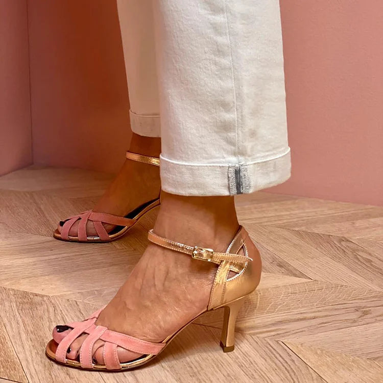 Dames Sandalen met Fijne Bandjes Sierlijk