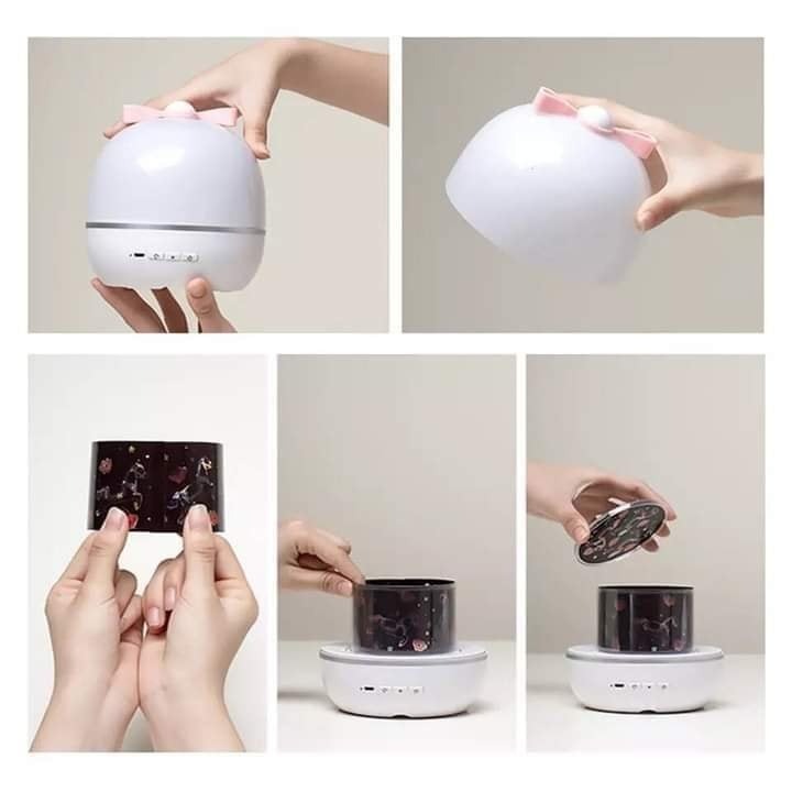 Sterrenhemel Projector voor Kinderen – Creëert Magische Sfeer met Sterren en Sterrenstelsels