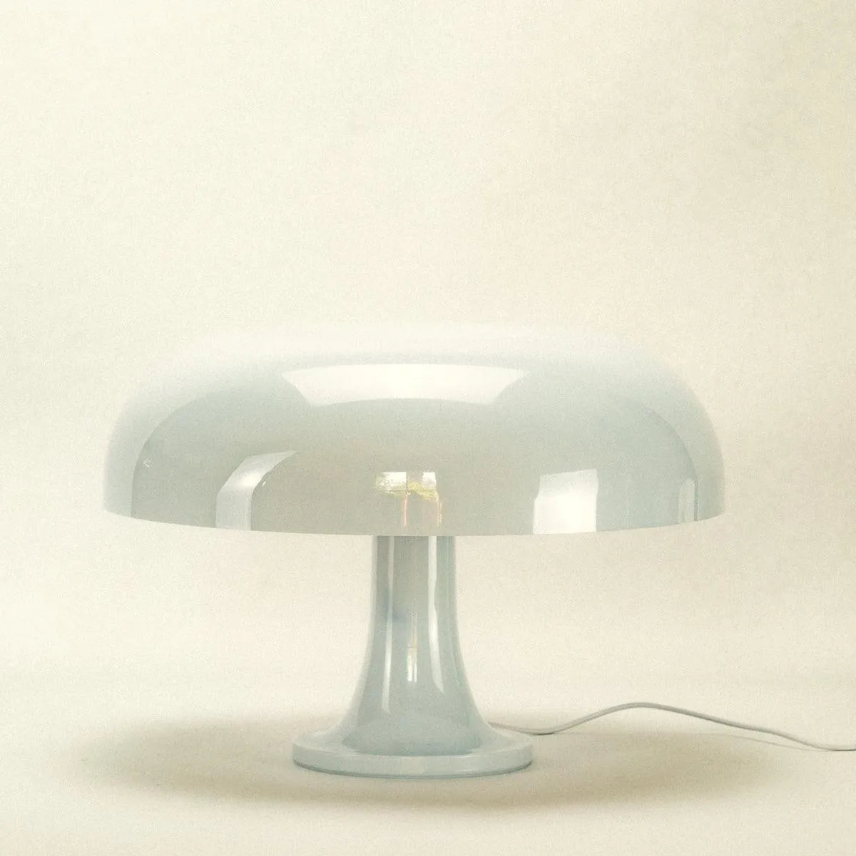 Tafellamp Acryl Paddenstoel Design Wit 32cm Nachtkastlamp Slaapkamer Sfeerverlichting