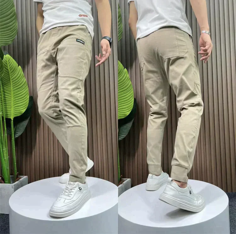 Elastische Cargo Broek voor Mannen Stretch Comfort