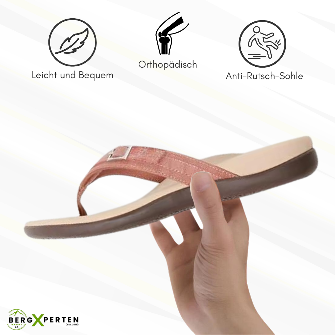 Orthopedische Comfortsandalen voor Dames — Ergonomische Voetondersteuning met Antislipzool