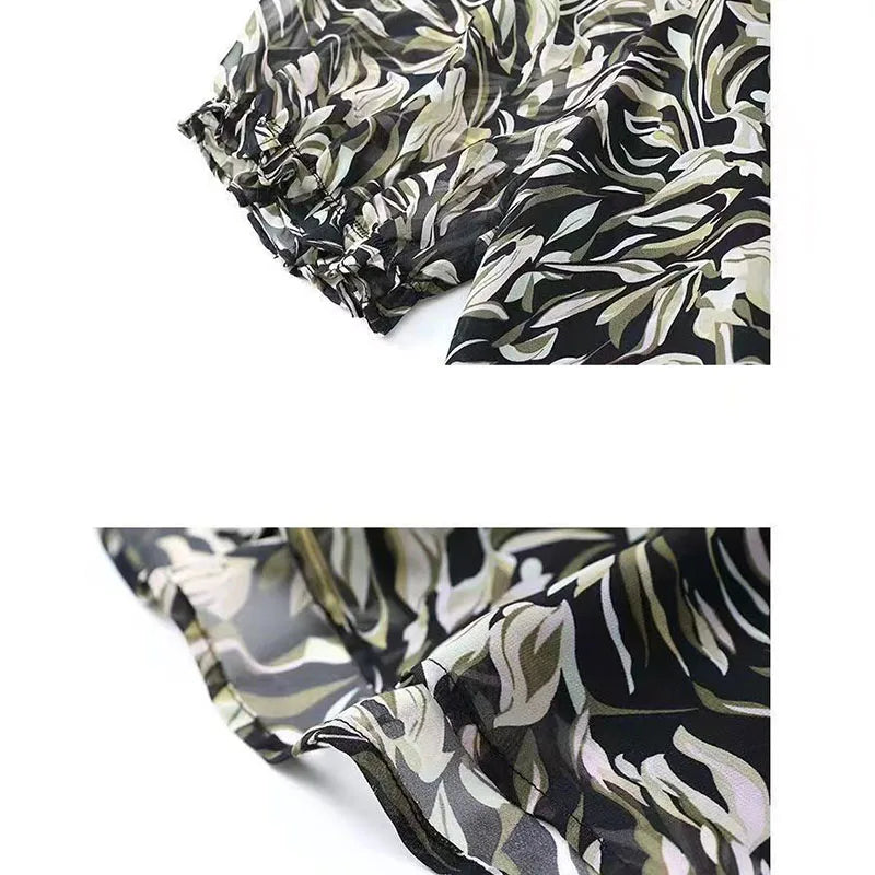 Lente Blouse Grote Maat Chiffon Vrouwen Zomer
