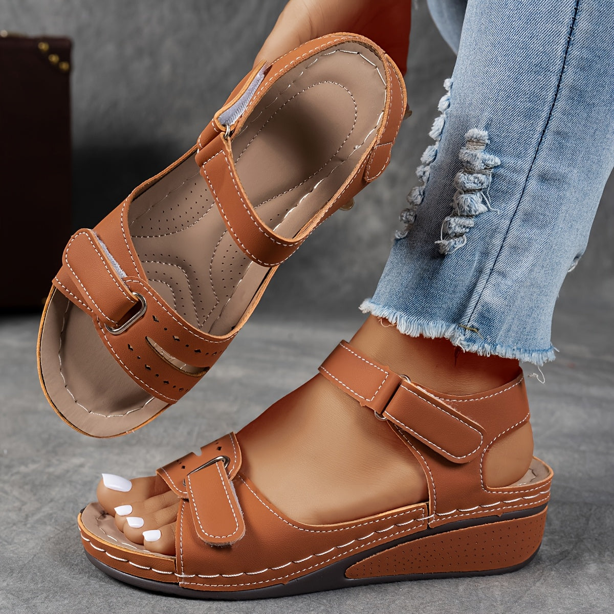 Dames Sandalen Verstelbaar Comfortabel
