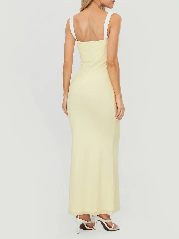 Lange Zomerjurk voor Vrouwen Elegant en Comfortabel