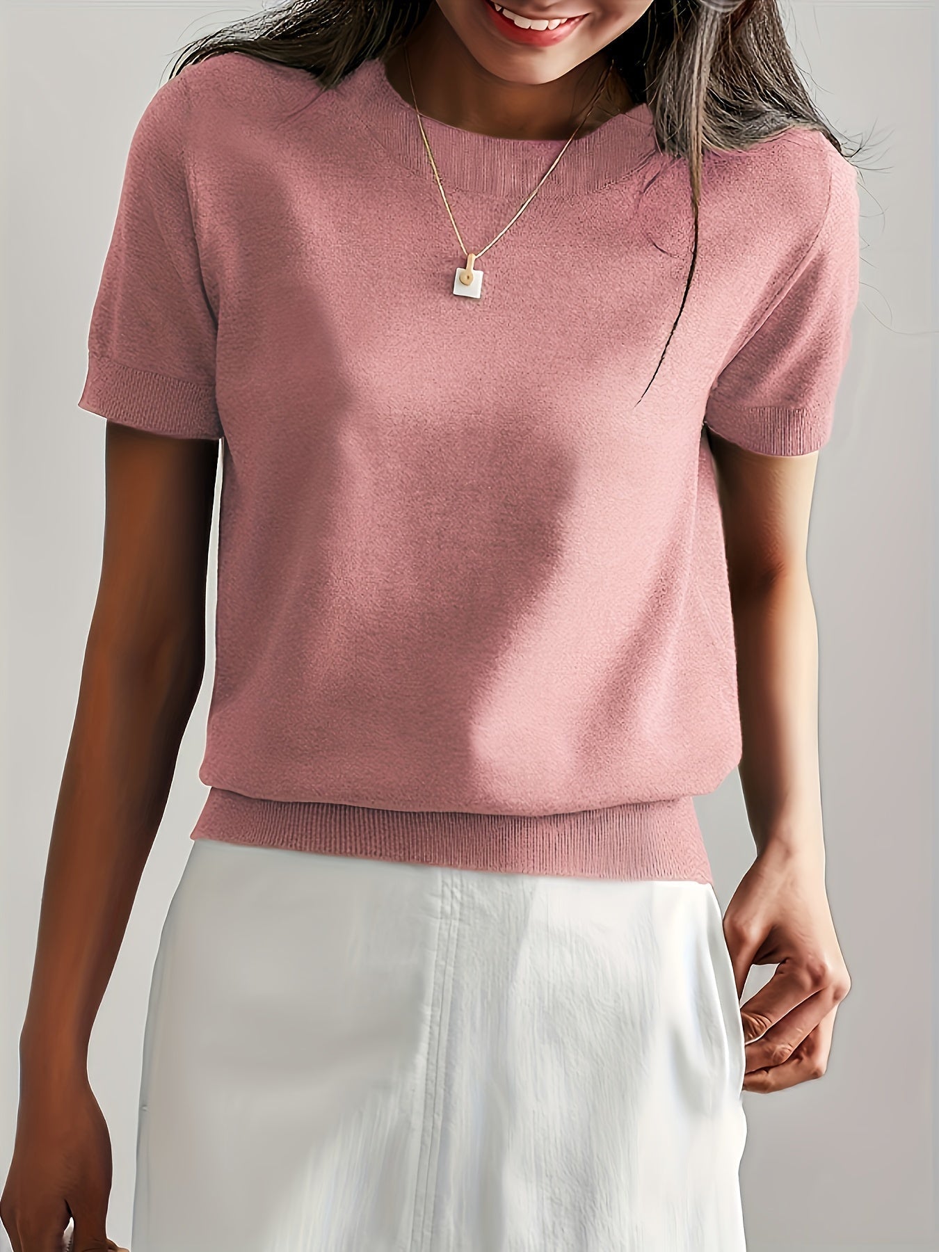 Dames T-Shirt Comfortabele Stijlvolle Top
