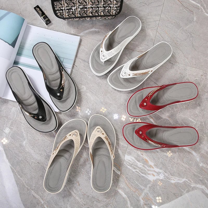 Orthopedische Dames Slippers Zachte Zool Comfortabel