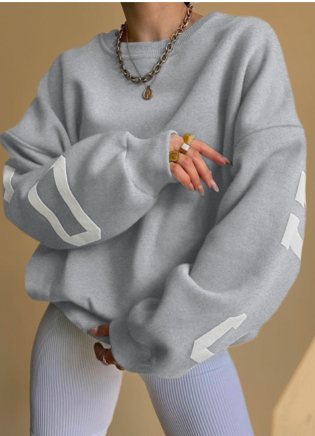 Vrouwelijke Oversized Trui Losse Pasvorm