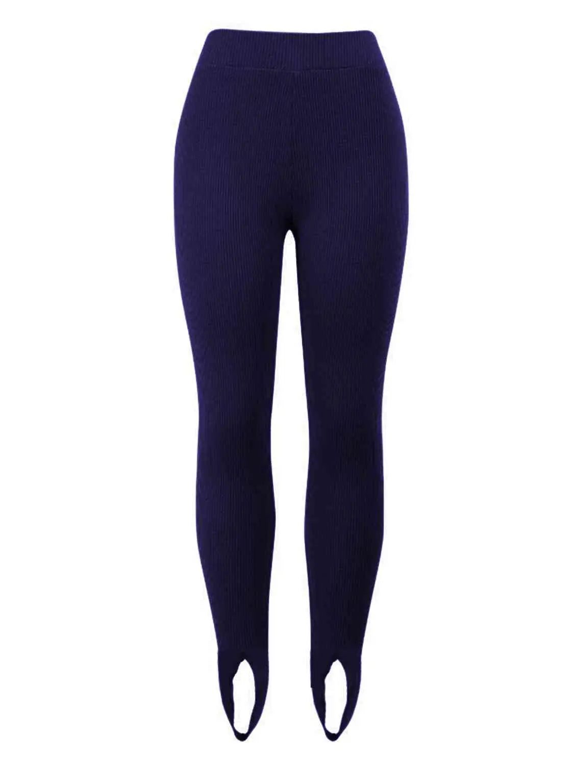 Elegante Hoge Taille Legging voor Vrouw Glad en Comfortabel