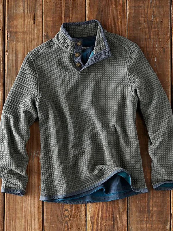 Mannen T-shirt Lange Mouw met Kraag Casual Basis