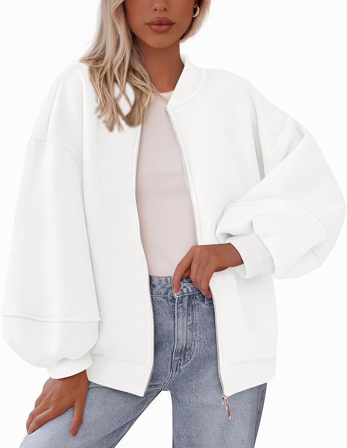 Dames Bomberjack Oversized Sportieve Ritsjas