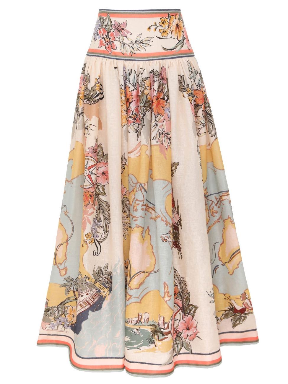 Dames Midi-rok Klassiek Model