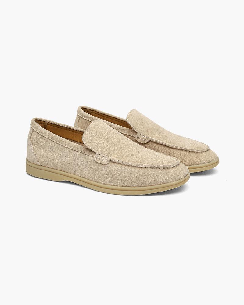 Heren Suède Loafers Luxe Stijl Leer Schoenen