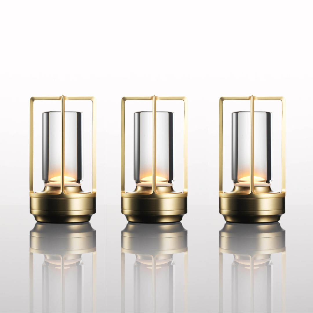 Oplaadbare Tafellamp met Touch-bediening en USB-poort - Scandinavische Stijl
