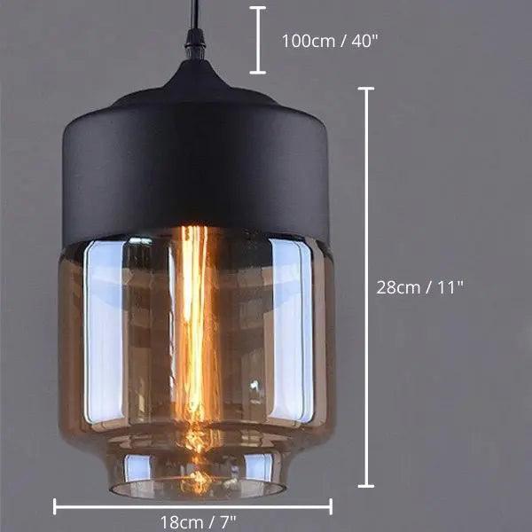 Geometrische Scandinavische Hanglamp met Vier Vormen voor Moderne Keukens
