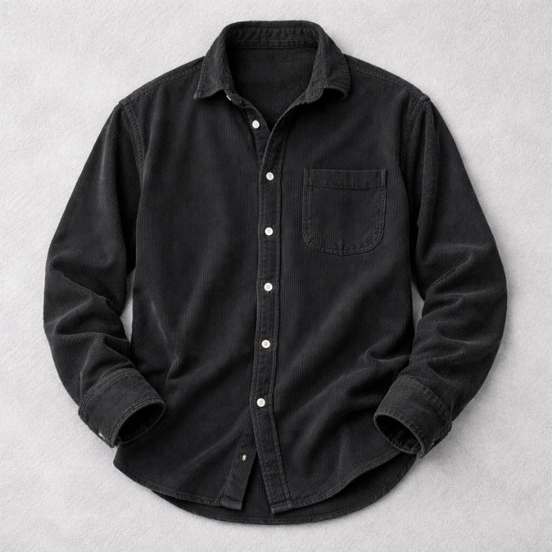 Adriano | Zacht Corduroy Regular Fit Heren Overhemd 9