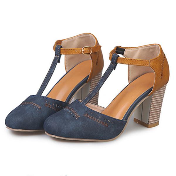 Alicia | Stijlvolle T-band Hakken Dames 6
