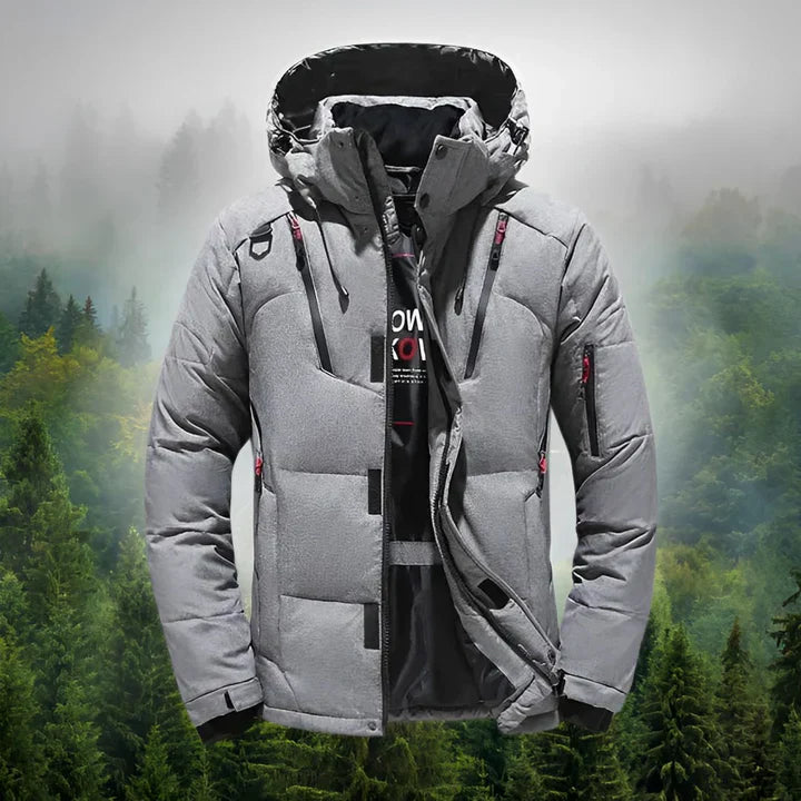 Arctis Heren Winterjas | Duurzaam Polyester met Afneembare Capuchon 4