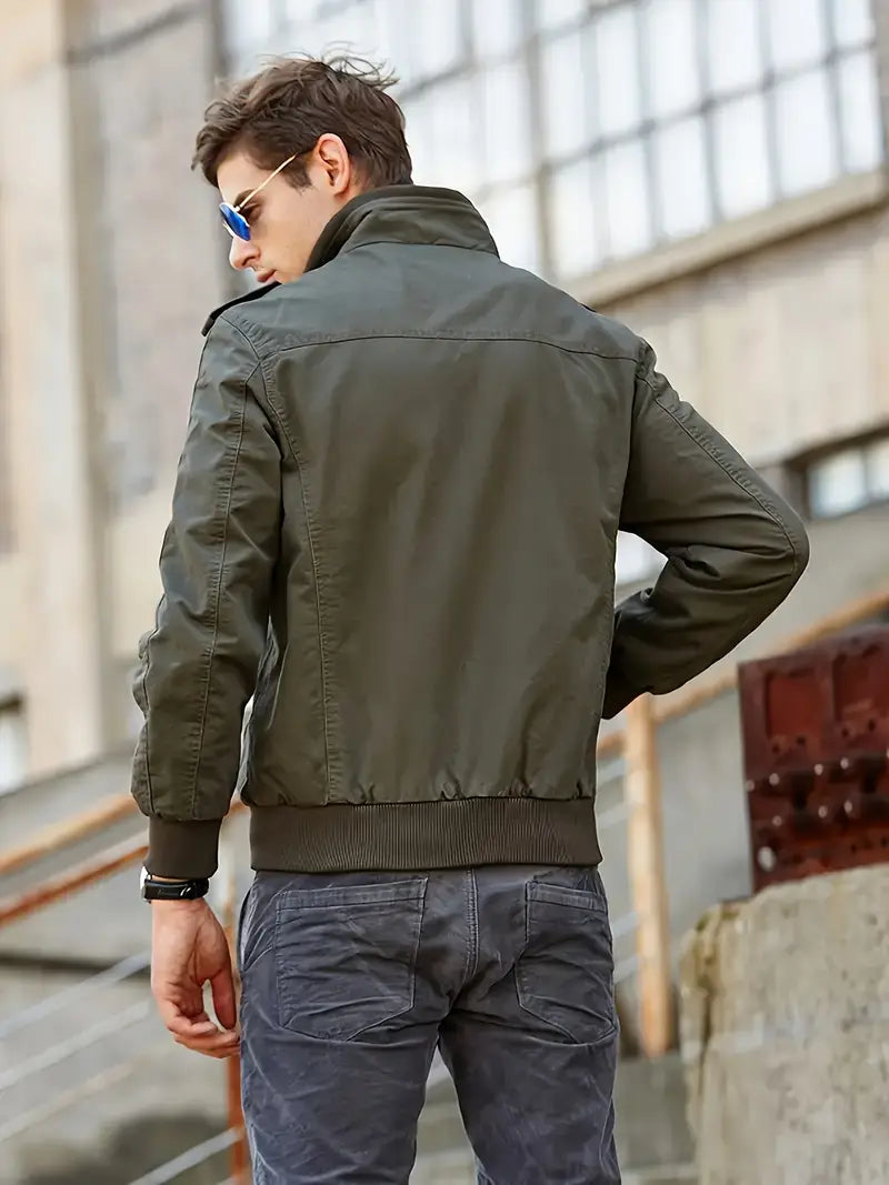Leren Jas Heren Casual Stijlvolle Mannenjas