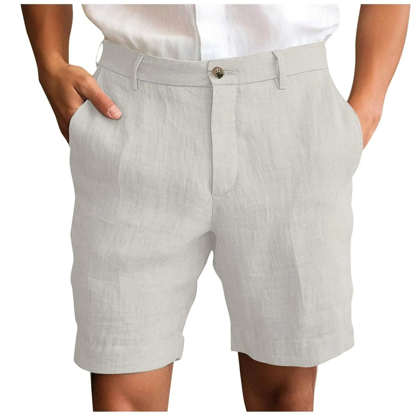 Arven | Ademende linnen zomershorts voor heren 10