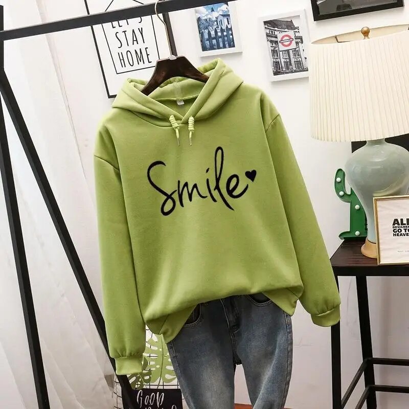 Katoenen Hoodie Smile Love Zacht en Comfortabel