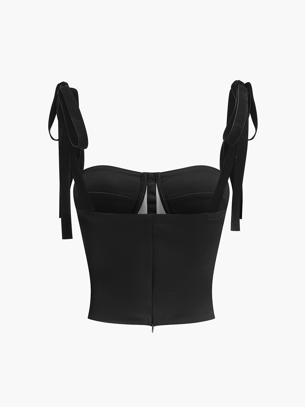 Mesh Bustier Top voor Dames Doorzichtig en Elegant