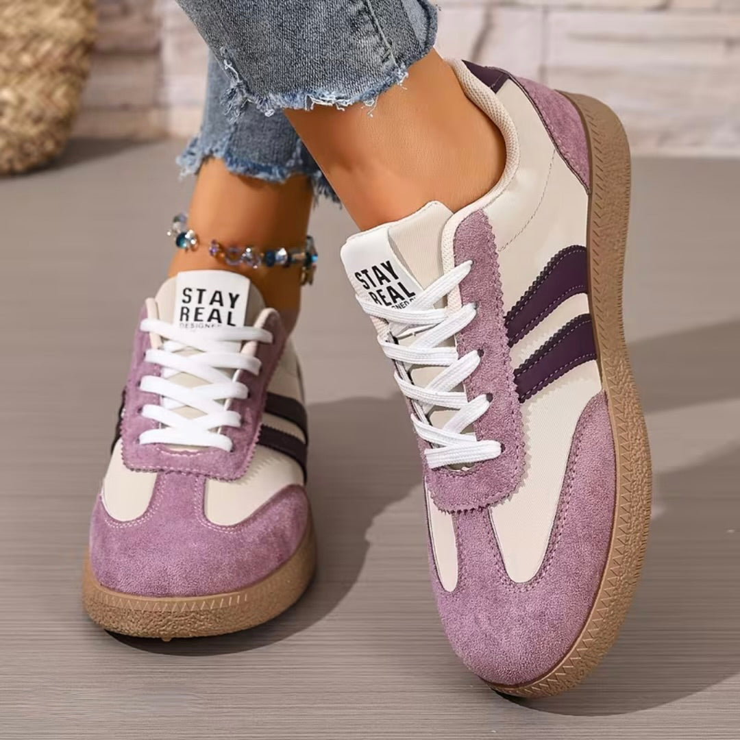 Dames Comfortabele Sneakers Met Stevige Zool