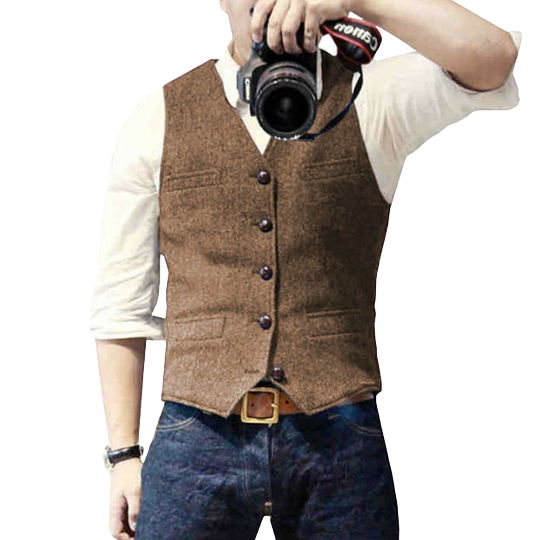 Herenvest Slim Fit Blazer Stijlvol Design