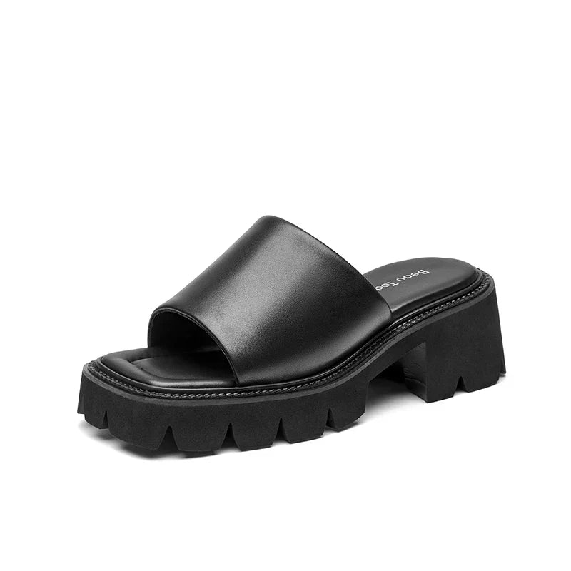 Zomers Sandalen voor Vrouw Comfortabel Leer