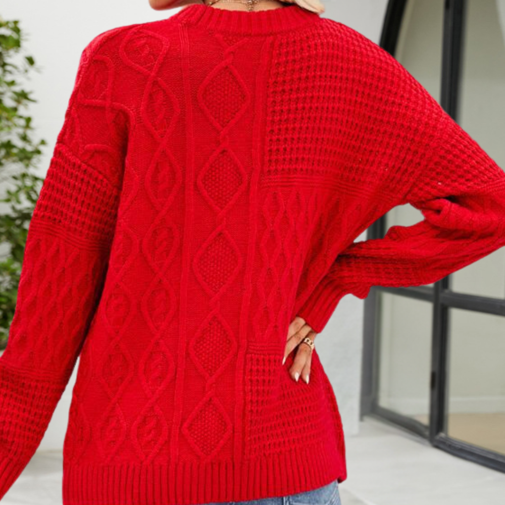 Dames Trui Gebreid Zacht en Comfortabel Casual