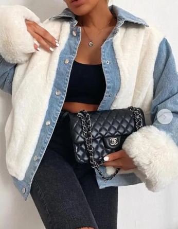 Blauwe Jeans Jacket voor Mannen