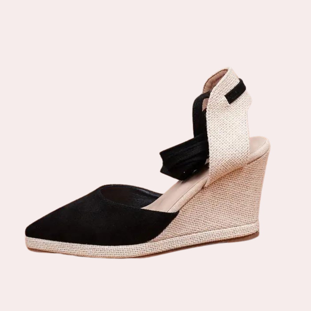 Dames Sandalen Bruin Slip-On Sienna Stijl