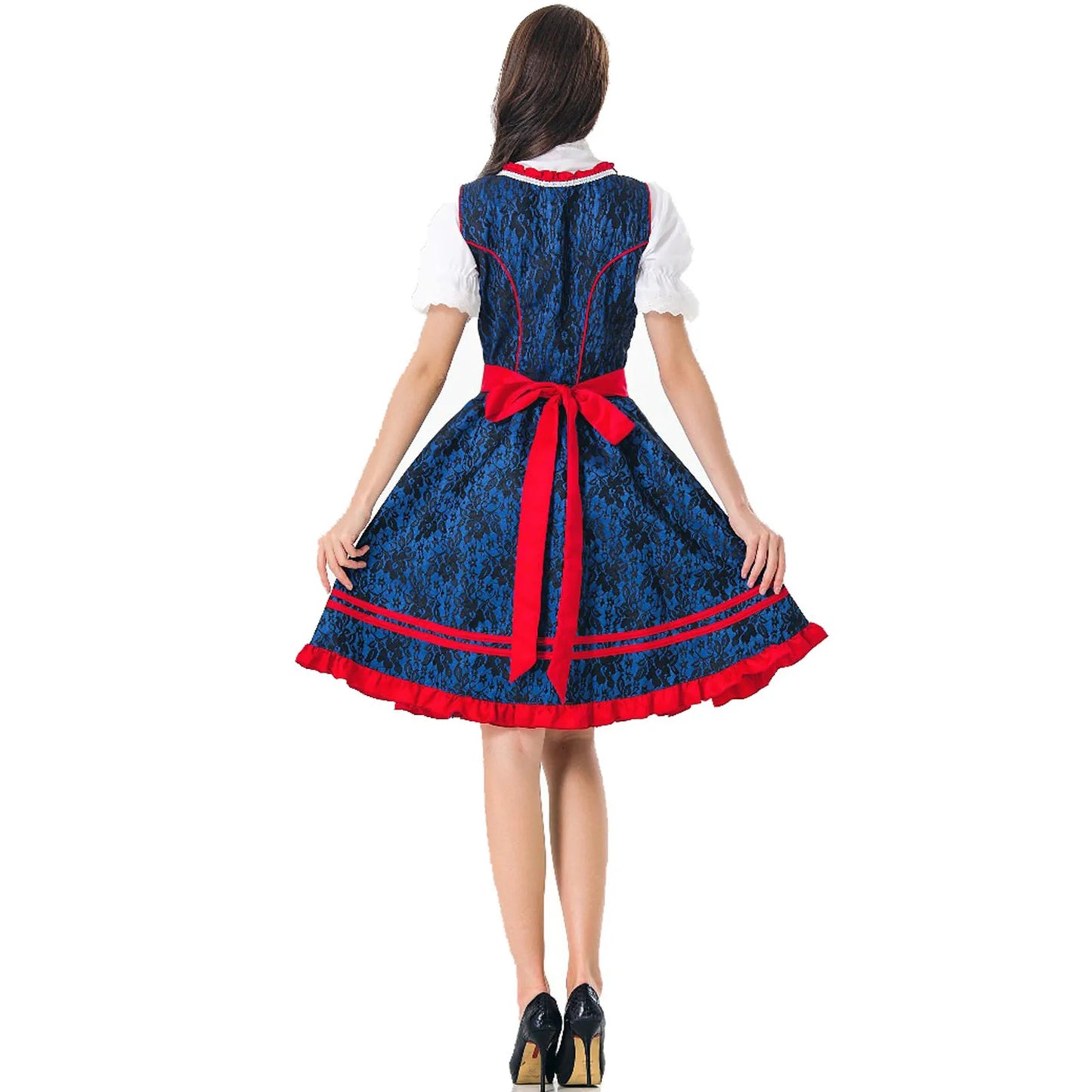 Traditionele Dirndl Jurk voor Oktoberfest Feesten