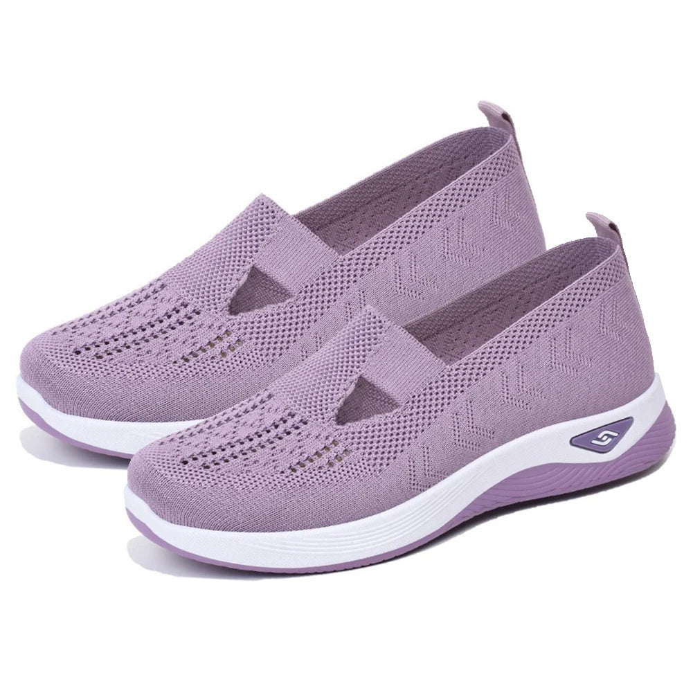 Lichte Zomer Wandelschoenen Geweven Comfortabel