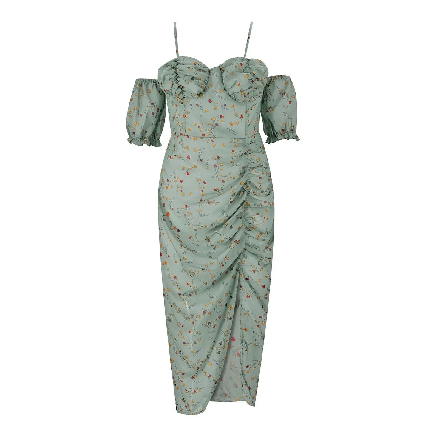 Dames Jurk Zomerse Print Stijlvolle Korte Jurk