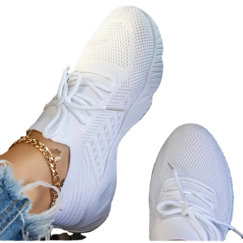Dames Sneakers Trendy Sportief Comfortabel