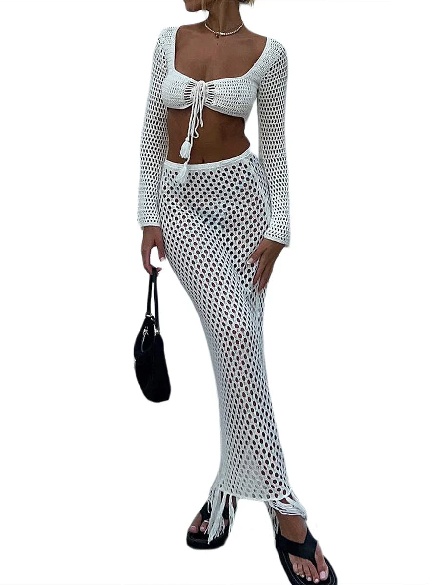 Zomeroutfit voor Dames 2-Delig Trendy Set