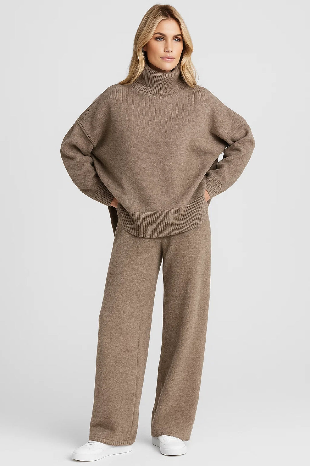 Dames Lounge Set Oversized 2-Delig Winter