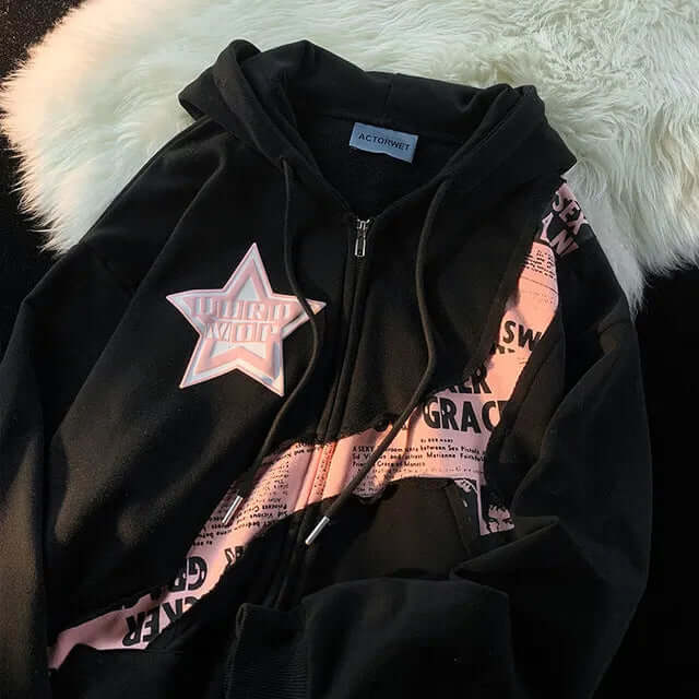 Dames Hoodie Oversized Comfortabel Met Leuke Prints