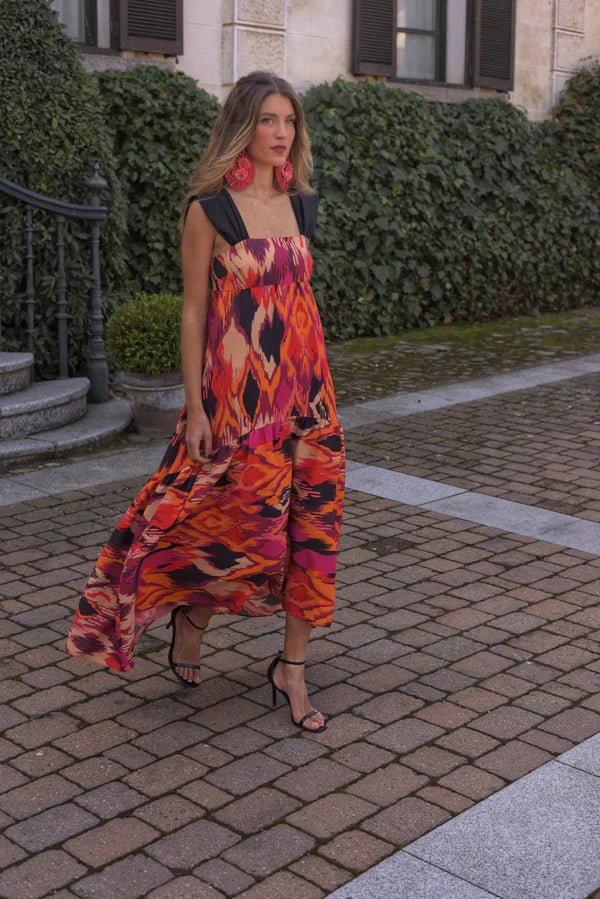 Dames Maxi-jurk Lichtgewicht Romantische Pasvorm