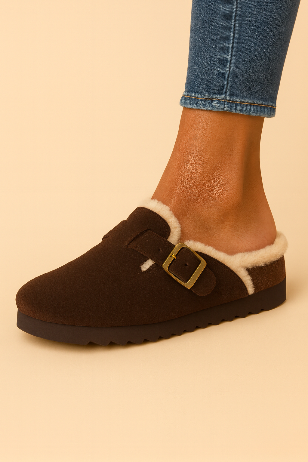 Dames Instappers Warm Bontvoering Enora → Dames Instappers Bont Voering Warmte Comfortabele Schoenen
